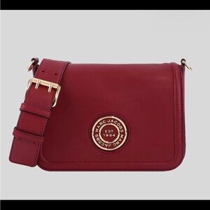 Marc Jacobs Women's Full Flap Logo Shoulder Bag